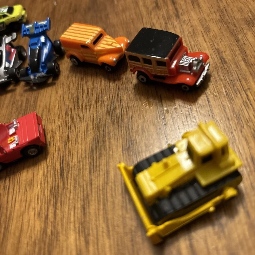 Micro Machines Lot of 15 80's/90's - Race cars, Jeeps, Jets, Corvette, Bug, Misc